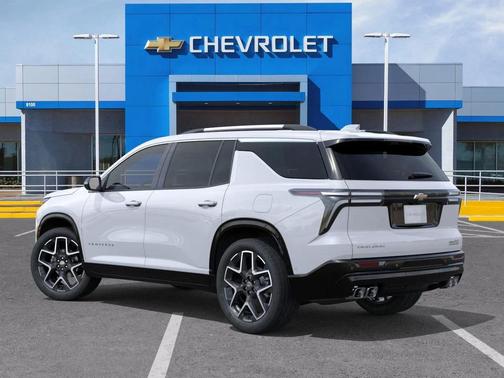 Polar White Tricoat 2026 Chevrolet Traverse High Country