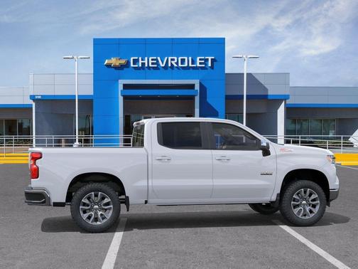 Summit White 2026 Chevrolet Silverado 1500 LT