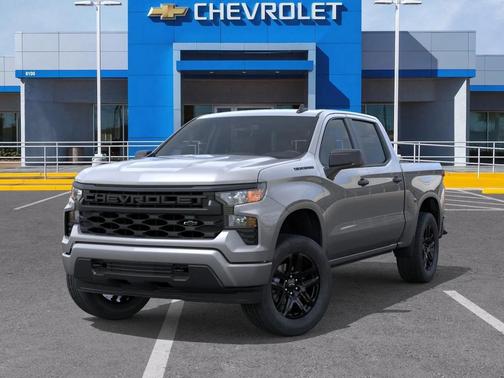 Sterling Gray Metallic 2026 Chevrolet Silverado 1500 Custom