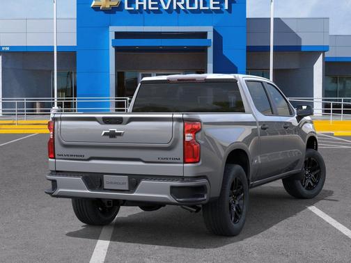 Sterling Gray Metallic 2026 Chevrolet Silverado 1500 Custom