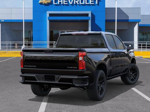 Black 2026 Chevrolet Silverado 1500 Custom