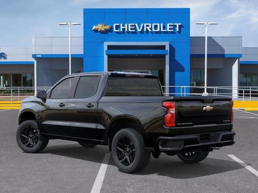 Black 2026 Chevrolet Silverado 1500 Custom