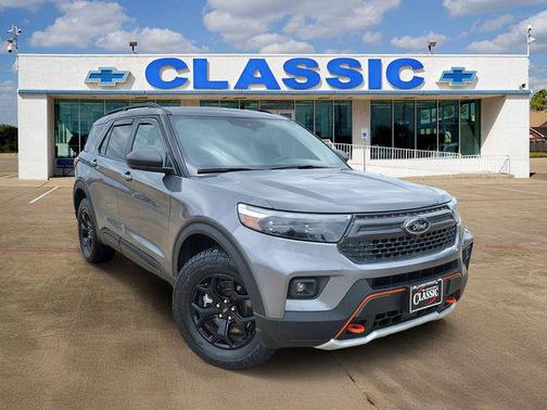 Carbonized Gray Metallic 2023 Ford Explorer Timberline