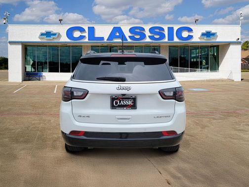 Bright White Clearcoat 2025 Jeep Compass Limited