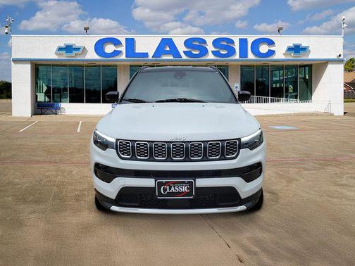 Bright White Clearcoat 2025 Jeep Compass Limited