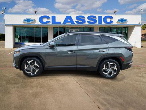 Amazon Gray 2022 Hyundai TUCSON SEL