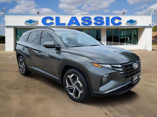 Amazon Gray 2022 Hyundai TUCSON SEL