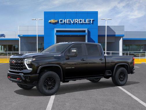 Black 2026 Chevrolet Silverado 2500 Crew Cab, Standard Bed, XR2, 4WD