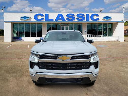 Summit White 2025 Chevrolet Silverado 1500 LT