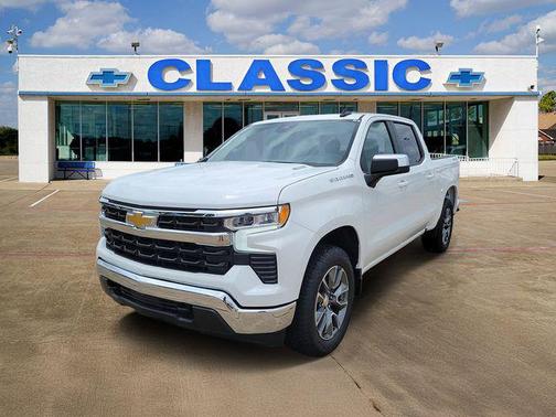 Summit White 2025 Chevrolet Silverado 1500 LT