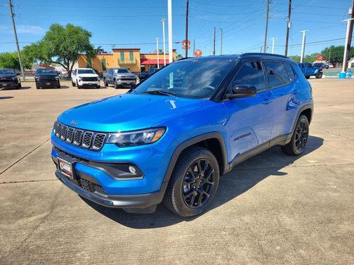 Hydro Blue Pearlcoat 2024 Jeep Compass Latitude