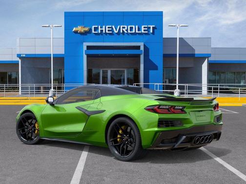 Roswell Green Metallic 2026 Chevrolet Corvette Z06