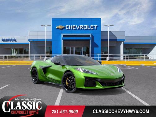 Roswell Green Metallic 2026 Chevrolet Corvette Z06