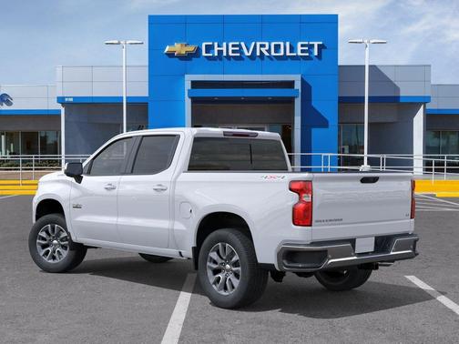 Summit White 2026 Chevrolet Silverado 1500 LT