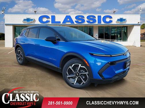 Riptide Blue Metallic 2026 Chevrolet Equinox EV LT