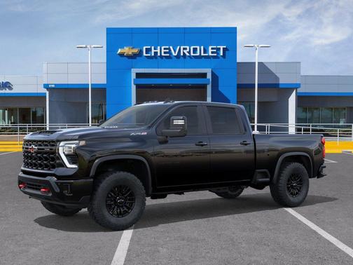 Black 2026 Chevrolet Silverado 2500 Crew Cab, Standard Bed, XR2, 4WD