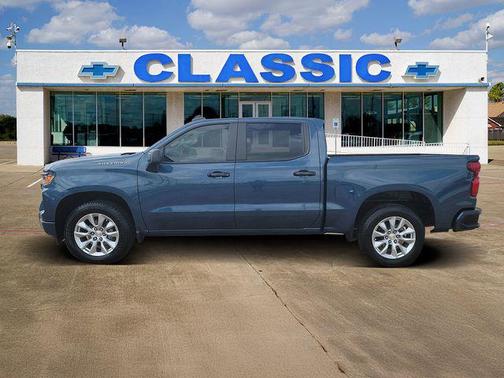 Lakeshore Blue Metallic 2024 Chevrolet Silverado 1500 Custom