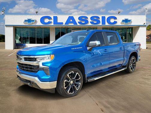 Glacier Blue Metallic 2024 Chevrolet Silverado 1500 LT