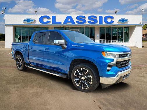 Glacier Blue Metallic 2024 Chevrolet Silverado 1500 LT