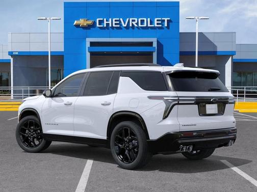 Polar White Tricoat 2026 Chevrolet Traverse RS