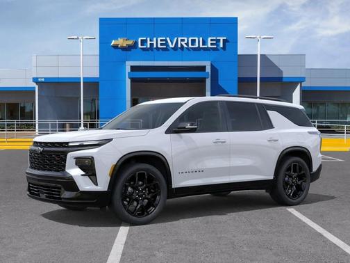 Polar White Tricoat 2026 Chevrolet Traverse RS