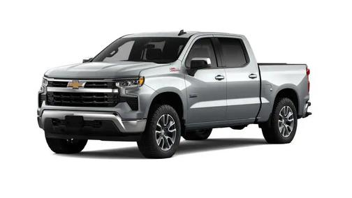 Gray 2026 Chevrolet Silverado 1500 LT