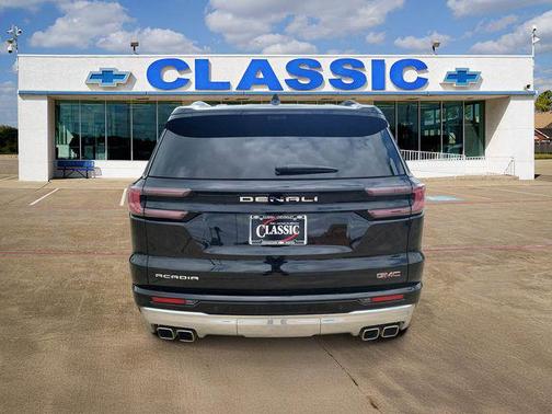 Ebony Twilight Metallic 2025 GMC Acadia Denali