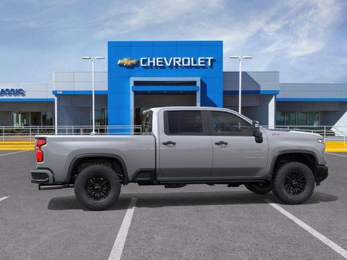 Gray 2026 Chevrolet Silverado 2500 Crew Cab, Standard Bed, XR2, 4WD