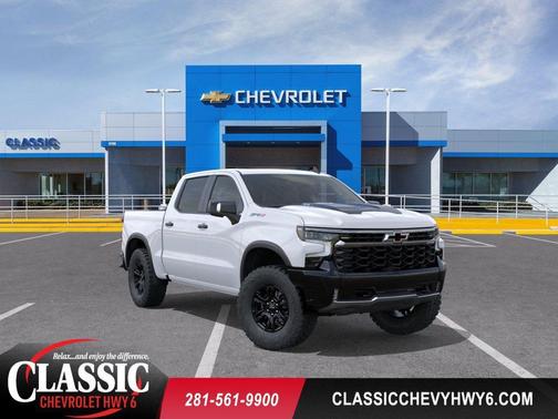 Summit White 2026 Chevrolet Silverado 1500 ZR2