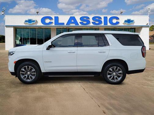 Summit White 2023 Chevrolet Tahoe LS