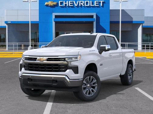 Summit White 2026 Chevrolet Silverado 1500 LT