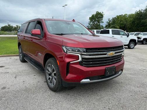 Cherry Red Tintcoat 2021 Chevrolet Suburban LT