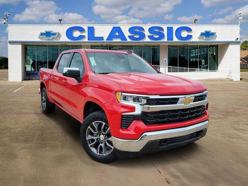 Red Hot 2024 Chevrolet Silverado 1500 LT