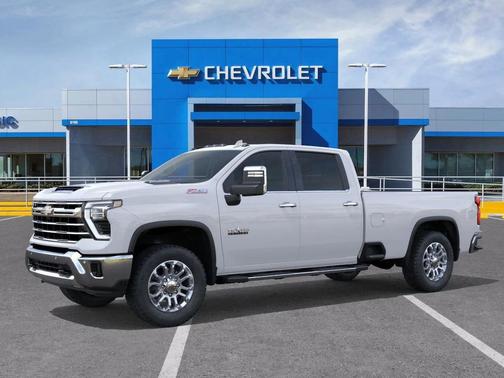Summit White 2026 Chevrolet Silverado 3500 LTZ