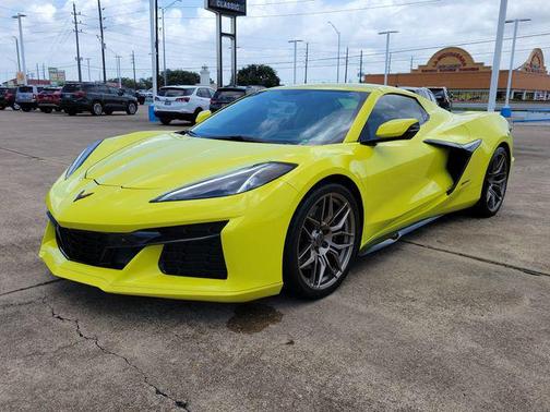 Accelerate Yellow Metallic 2023 Chevrolet Corvette Z06