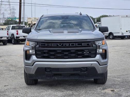 Sterling Grey Metallic 2024 Chevrolet Silverado 1500 Custom