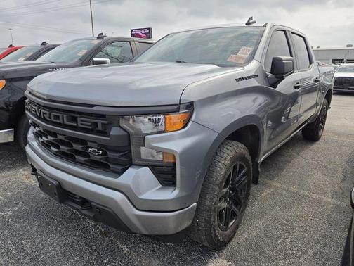 Sterling Grey Metallic 2023 Chevrolet Silverado 1500 Custom