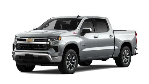 Gray 2026 Chevrolet Silverado 1500 LT