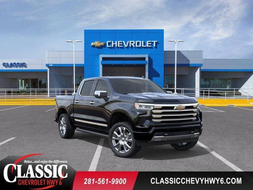 Black 2026 Chevrolet Silverado 1500 High Country