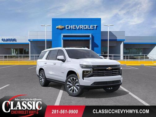 Polar White Tricoat 2026 Chevrolet Tahoe High Country