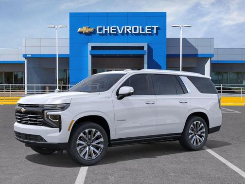 Polar White Tricoat 2026 Chevrolet Tahoe High Country