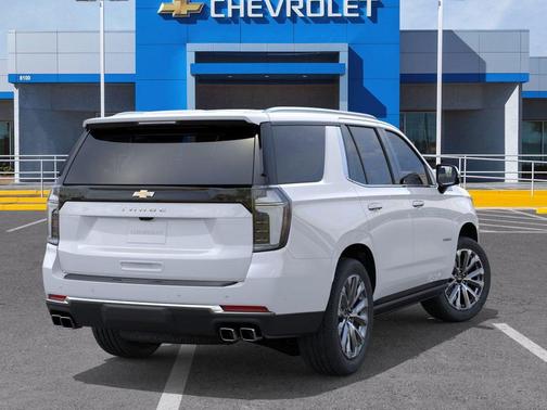 Polar White Tricoat 2026 Chevrolet Tahoe High Country