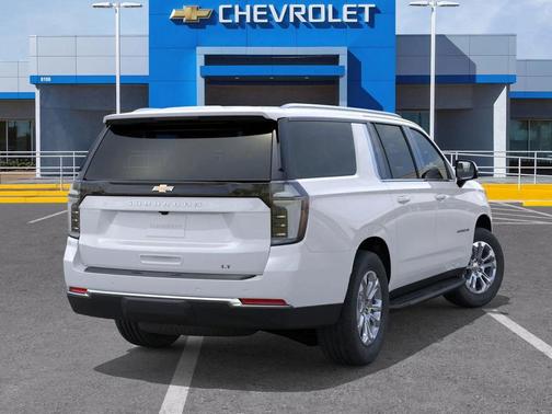 Summit White 2026 Chevrolet Suburban LT