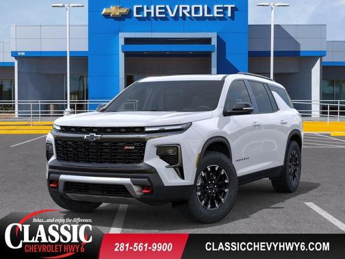 Polar White Tricoat 2026 Chevrolet Traverse AWD Z71