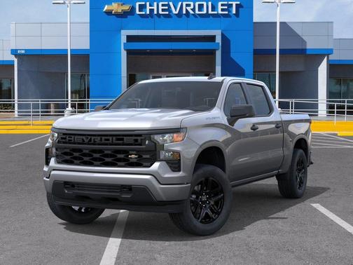 Sterling Gray Metallic 2026 Chevrolet Silverado 1500 Custom