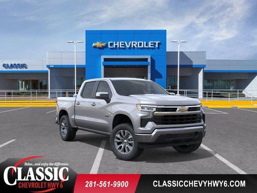 Gray 2026 Chevrolet Silverado 1500 LT