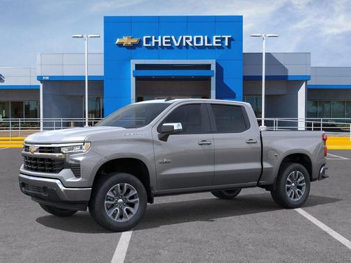 Gray 2026 Chevrolet Silverado 1500 LT