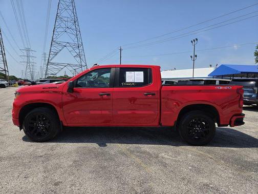 Red Hot 2024 Chevrolet Silverado 1500 Custom