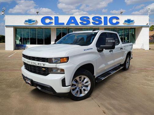 Summit White 2021 Chevrolet Silverado 1500 Custom