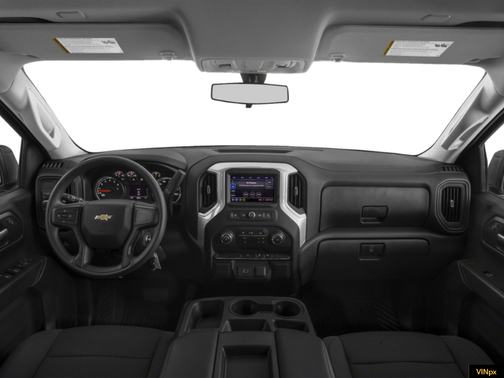 Summit White 2021 Chevrolet Silverado 1500 Custom
